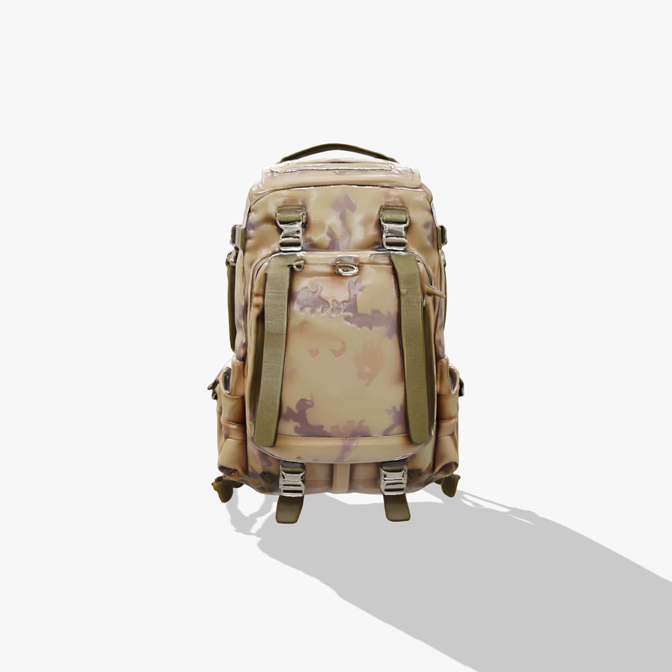 Tactical Hiking Camo Backpack model pack